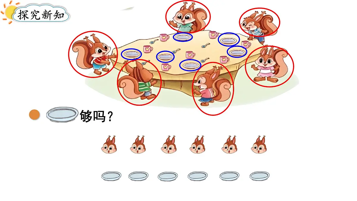2025年秋北师大版一年级数学上册第一单元 生活中的数 第七课时 快乐的午餐(课件)第3页