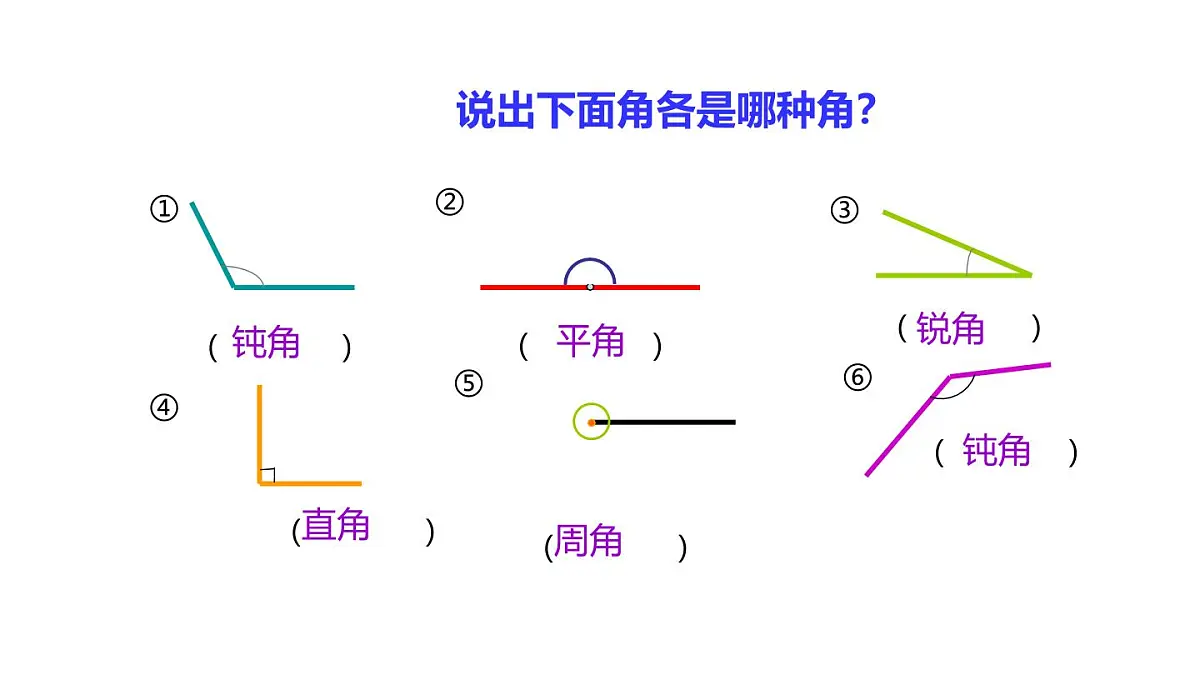 小学六年级小升初数学知识点精讲课件 (角的分类)第3页