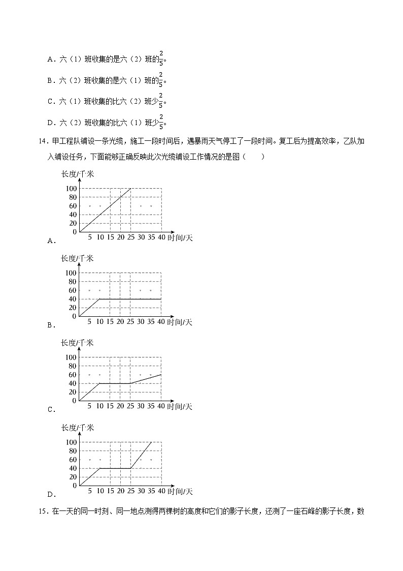 2025年广东省东莞市长安镇小升初数学试卷第3页