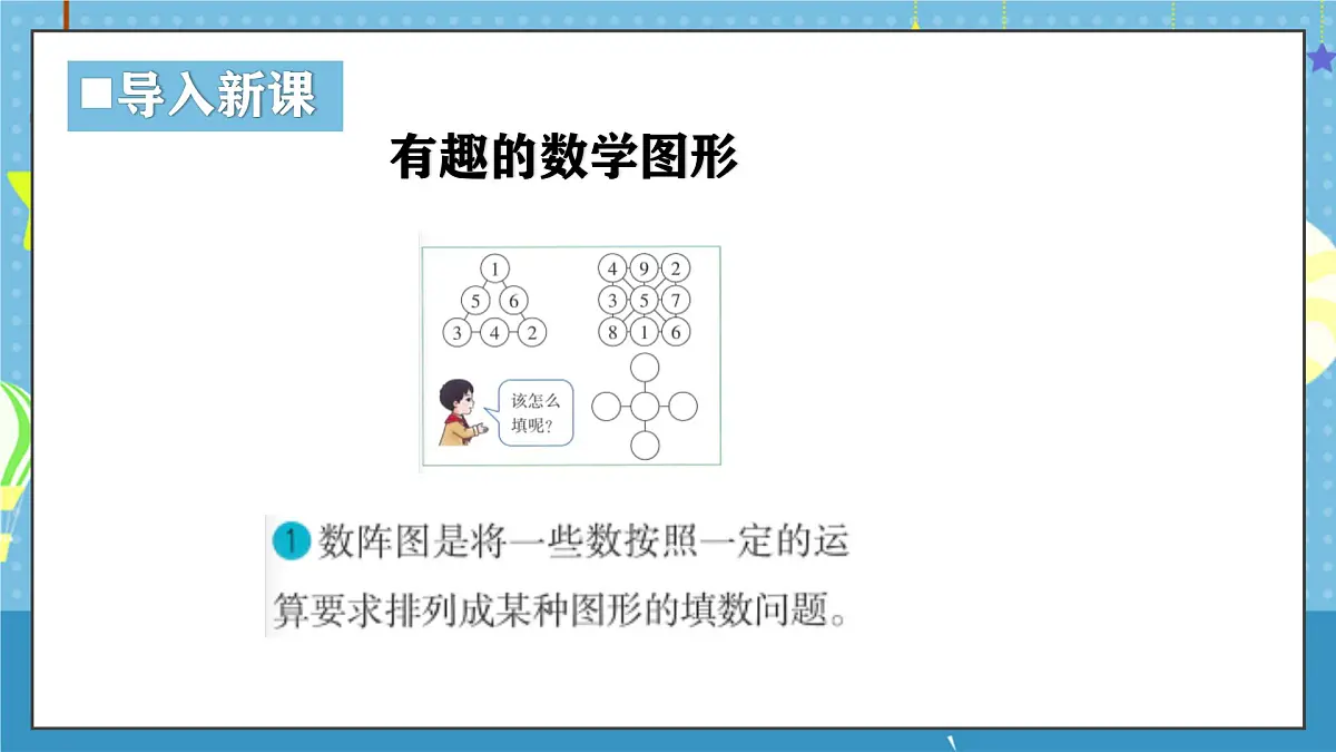 西师版三年级上册数学第三单元(数学游戏)《大破数阵图》课件第4页