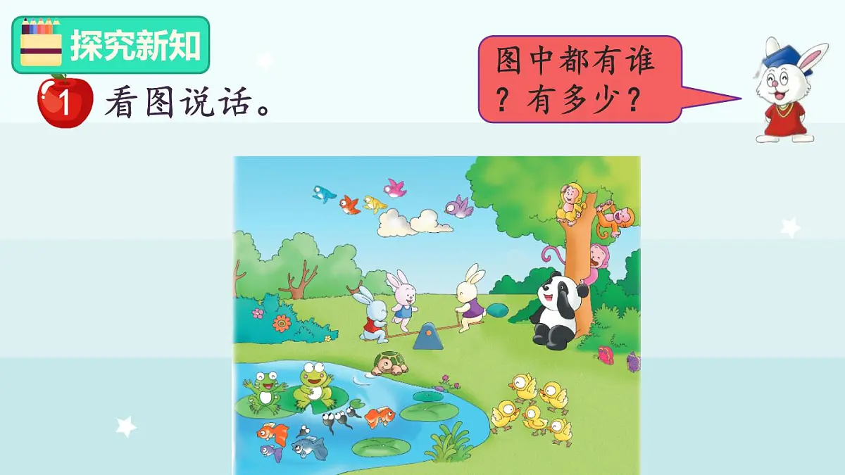 冀教版(2024)一年级数学上册课件 1.1.2 1~5各数的认识和书写第3页