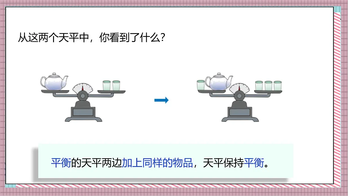 人教版数学五上5.6《等式的性质》课件第8页