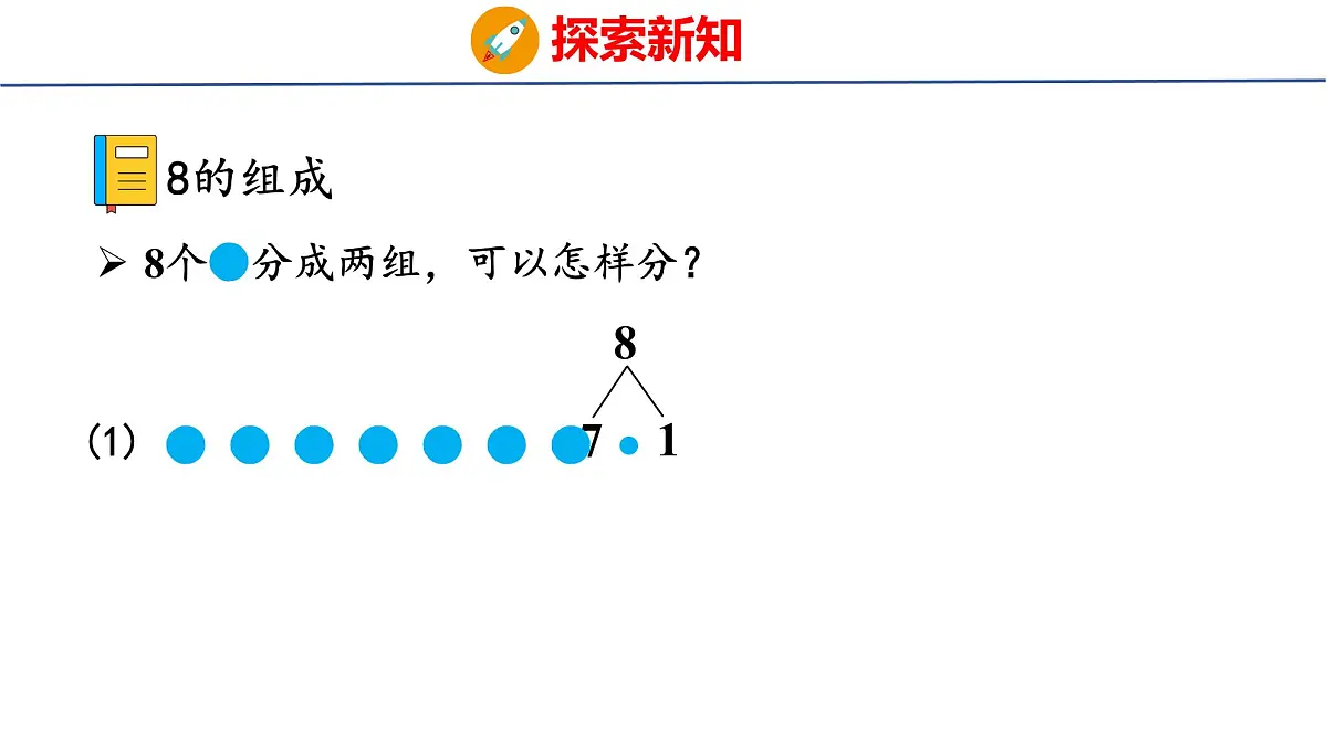 2025年人教一年级数学上册 2.1.3 分与合(课件)第8页
