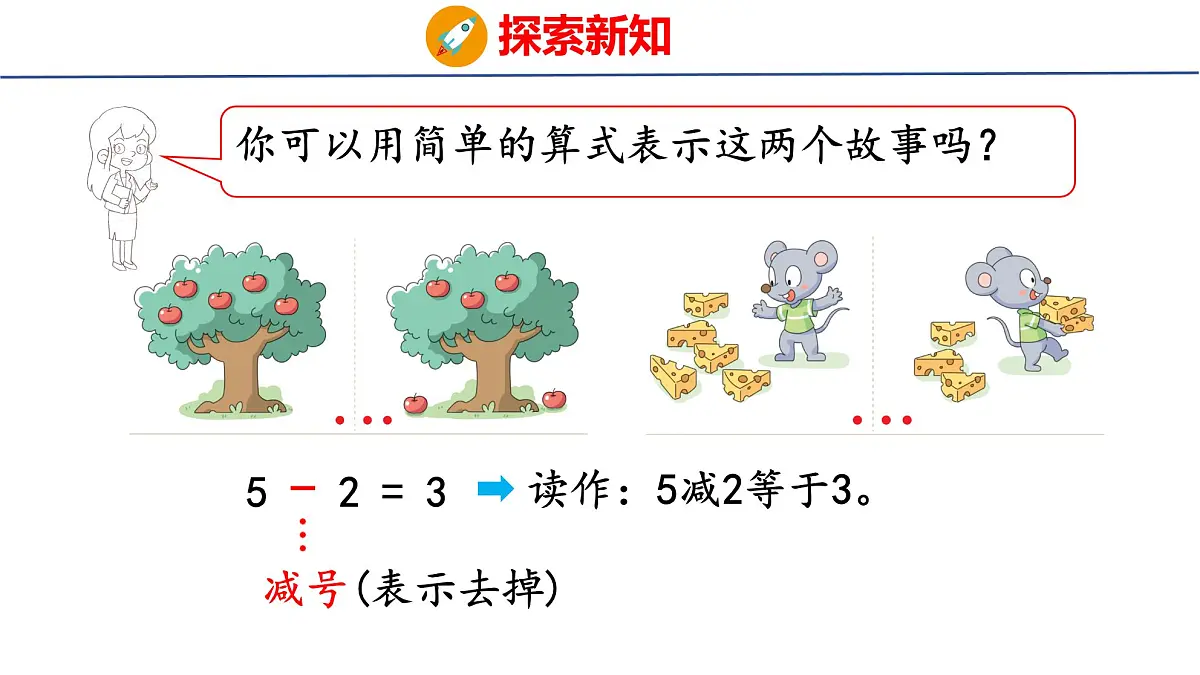 2025年北师大一年级数学上册 2 还剩下多少(课件)第8页
