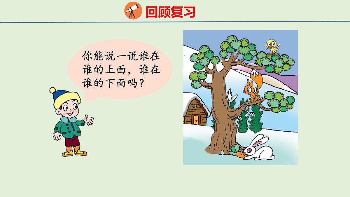 2025年青岛版五四制一年级数学上册 6.3 位置与图形(课件)第4页