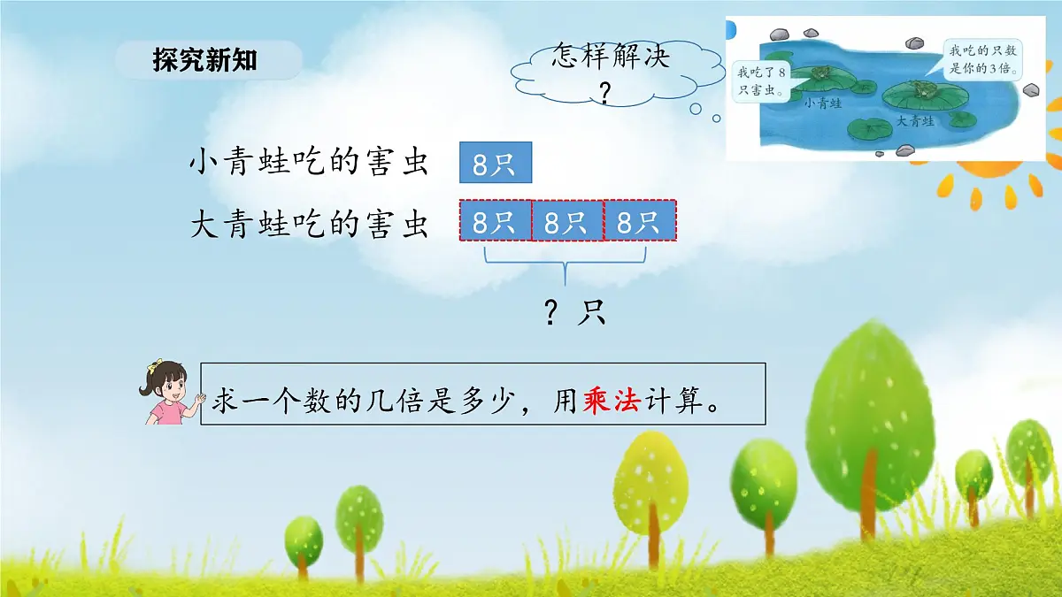 北京版数学二年级上册6.2 解决问题(1)(课件)第7页