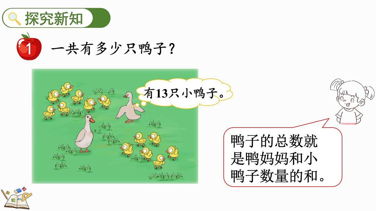 2025年冀教版一年级数学上册 4.1 十几加几 (课件)第3页