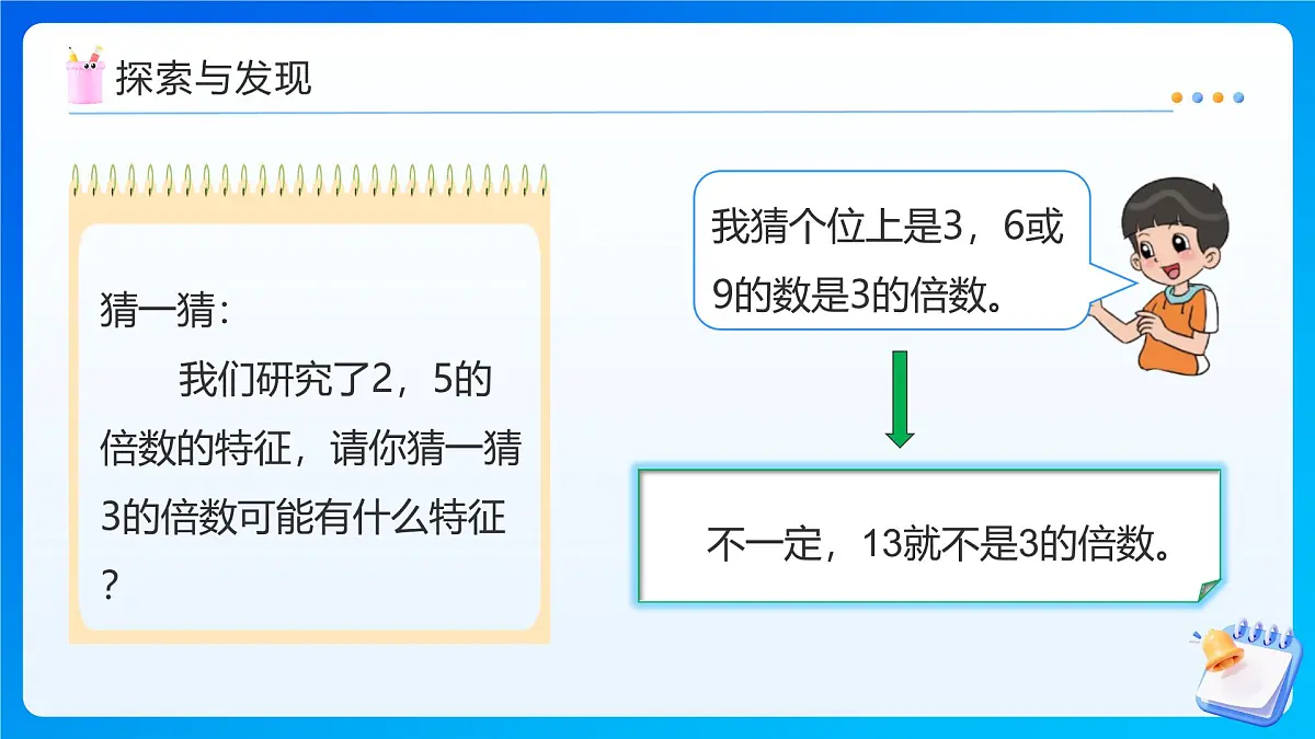【任务型备课】北师大版五年级上册-3.3 3的倍数的特征(课件) 第7页