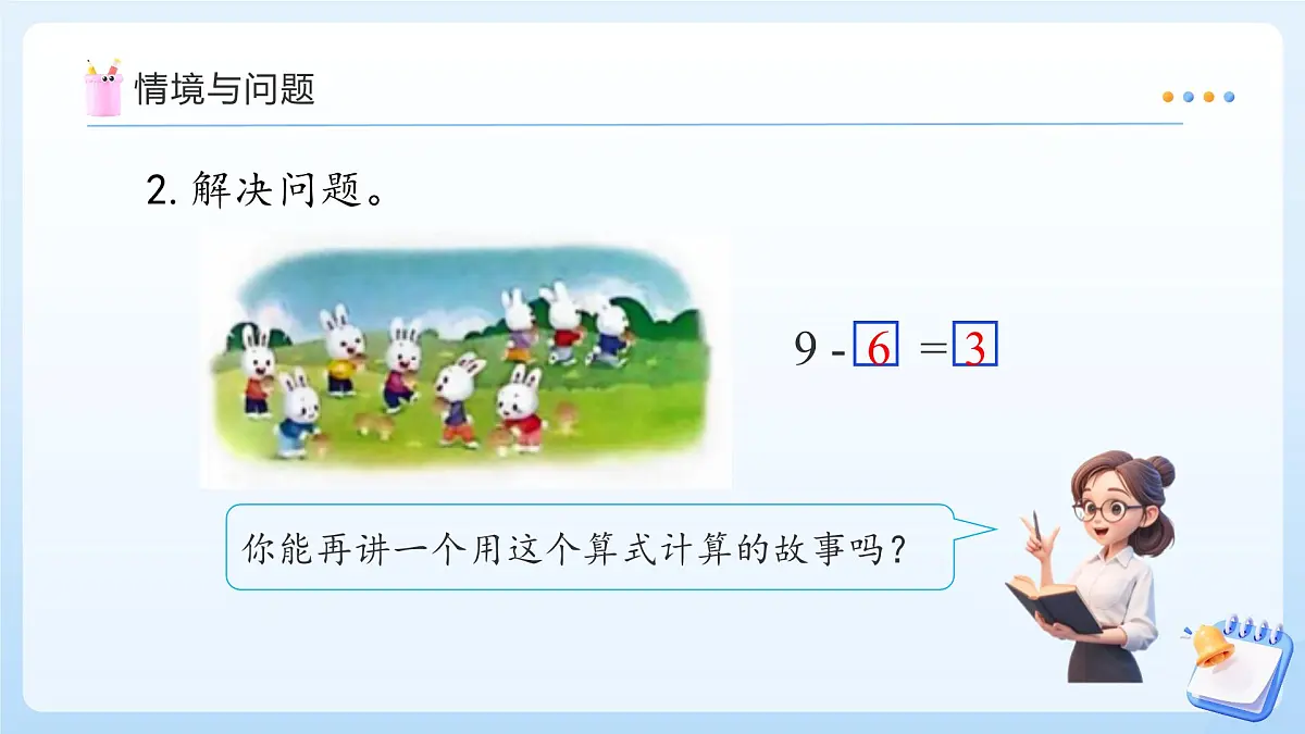 【任务型备课】苏教版数学一年级上册-5.3 十几减几(教学课件)第5页