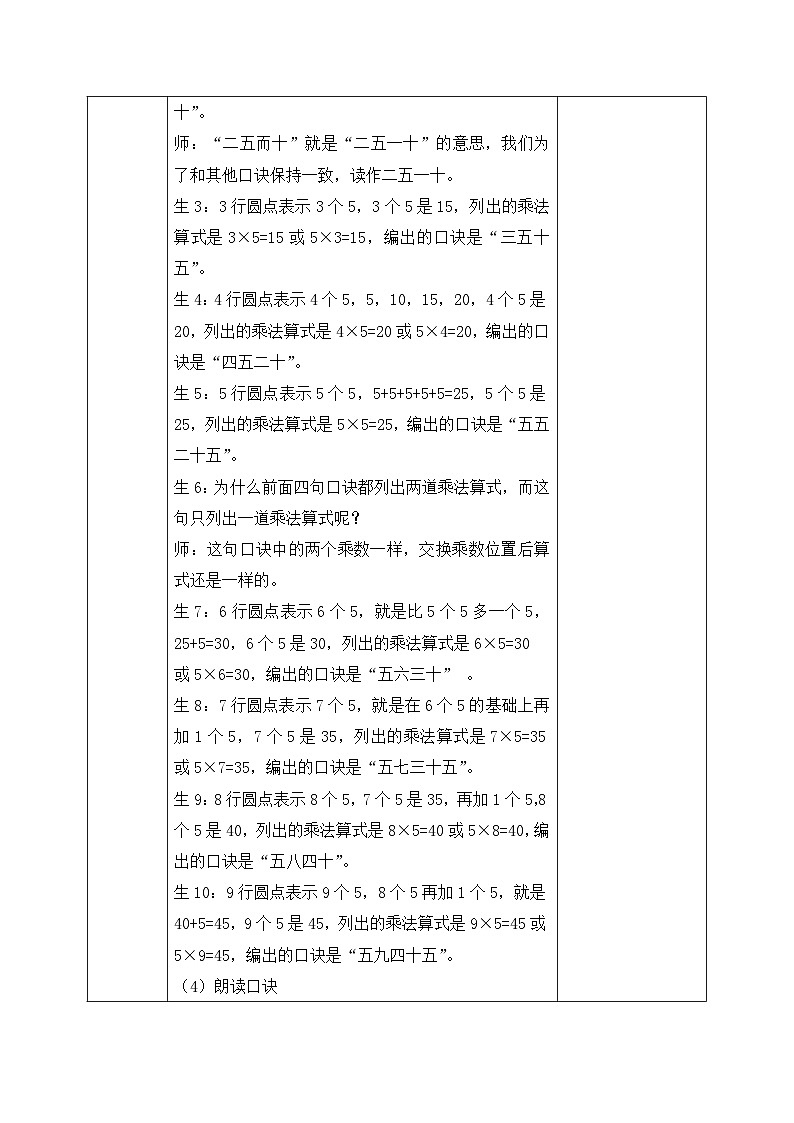 【核心素养】2025秋新北师大版小学数学二年级上册 第四单元 《4.1文物中的乘法口诀》教案(含教学反思)第3页