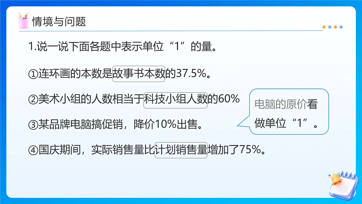 【任务型备课】人教版六年级上册-6.6 解决有关变化幅度的问题(课件)第4页