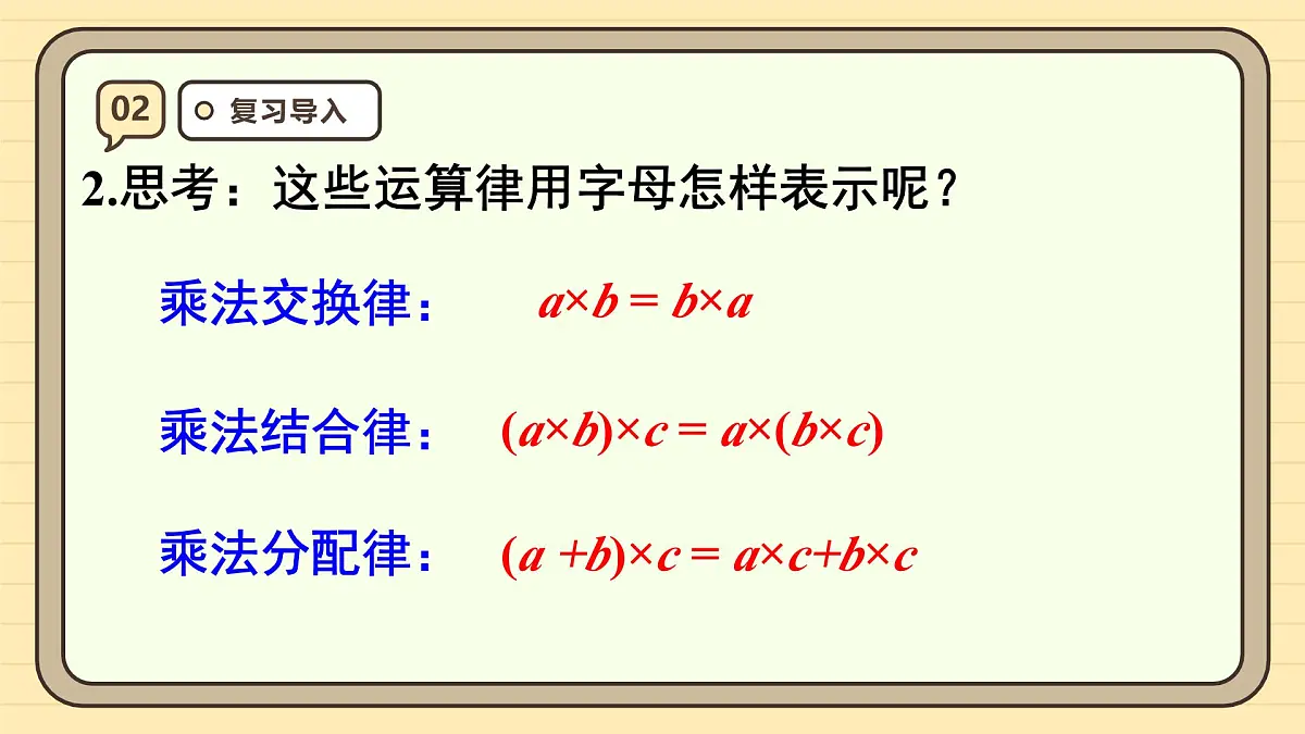 1.6 整数乘法运算定律推广到小数 课件 人教版 五年级上册数学第5页