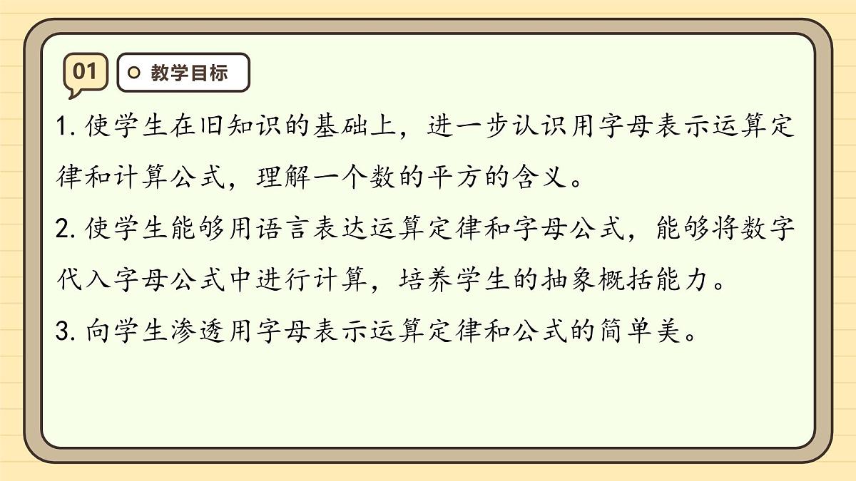 5.2 用字母表示数(2)课件 人教版 五年级上册数学第3页