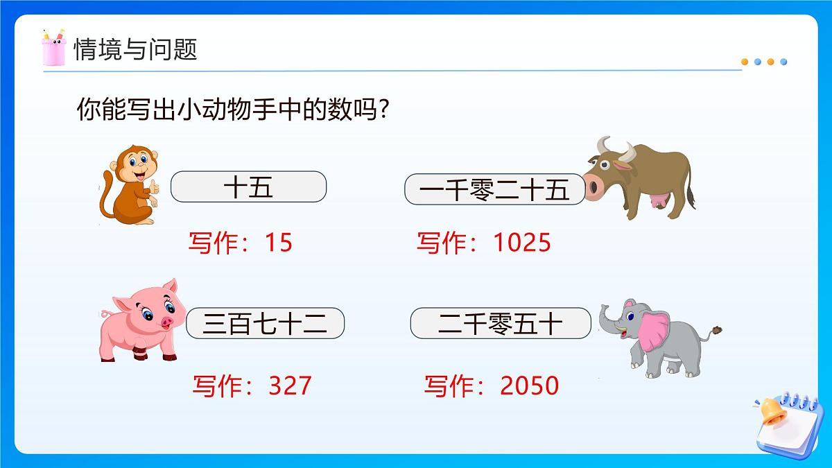 【任务型备课】西师大版四年级上册-1.2 万以上数的写法和比大小(课件)第4页