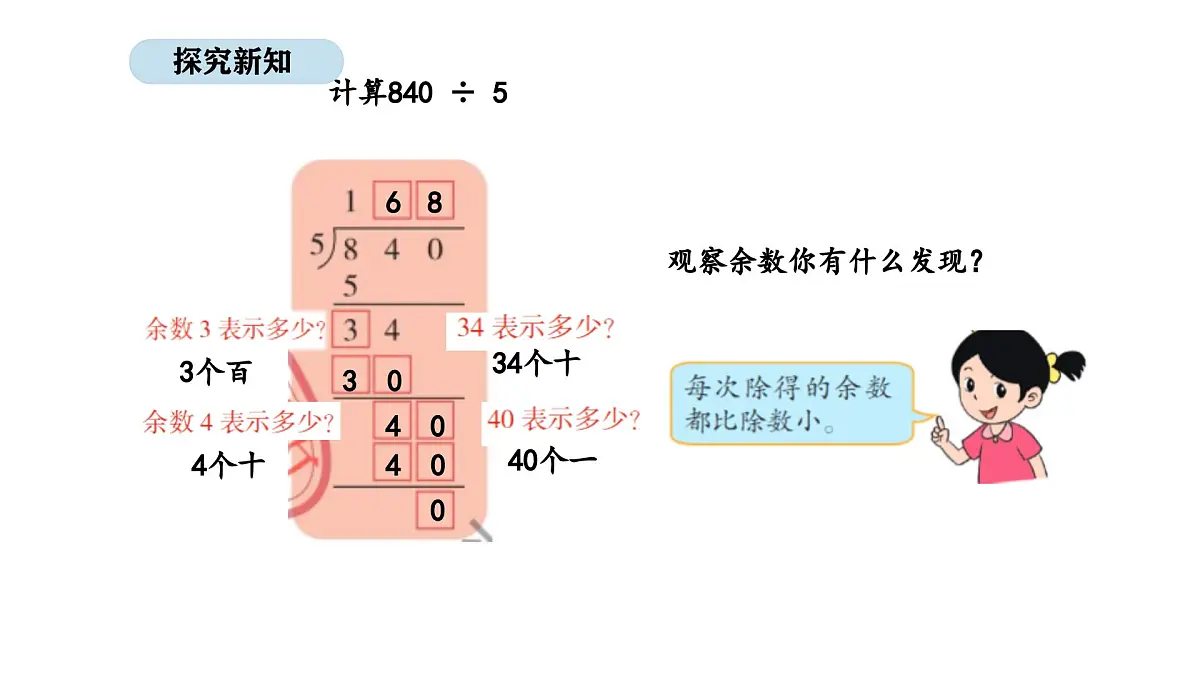 北京版数学三年级上册4.5 三位数除以一位数(商是三位数)(课件)第3页