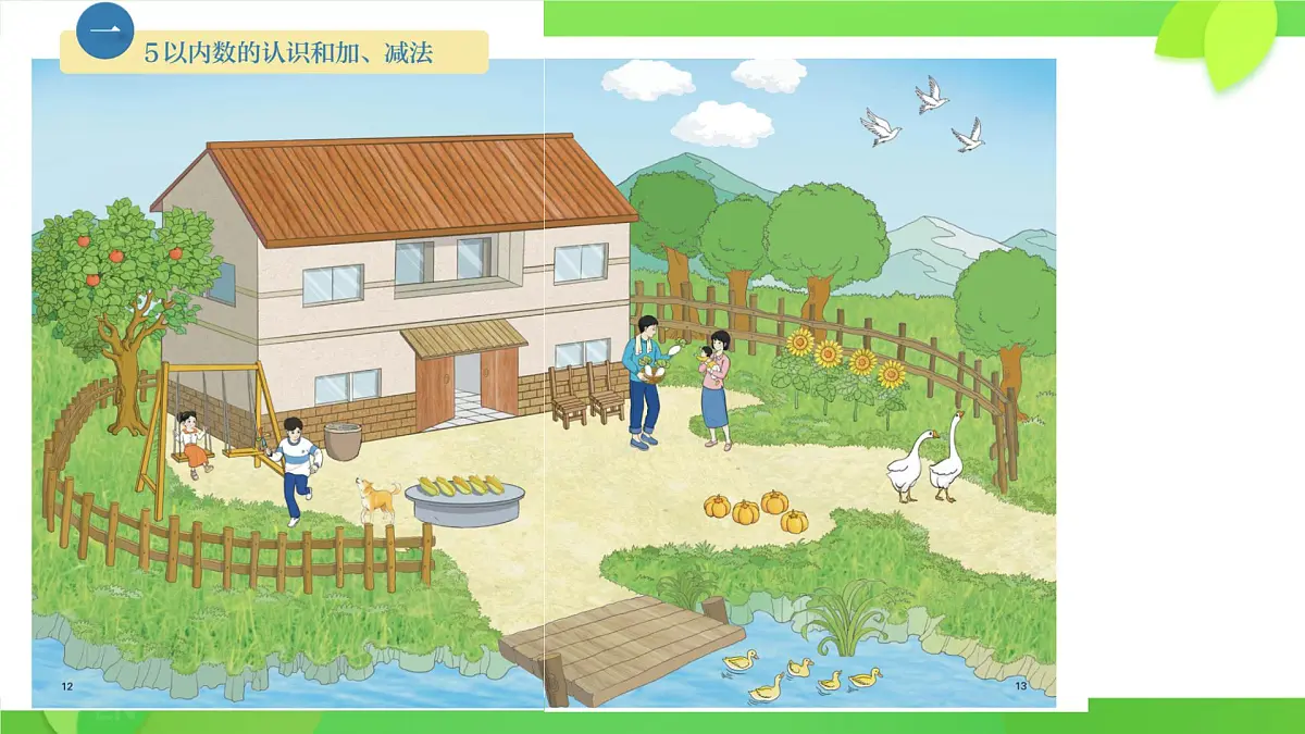 小学 数学 人教版(2024) 一年级上册(2024) 一 5以内数的认识和加、减法 1. 1~5的认识1~5的认识 课件第2页