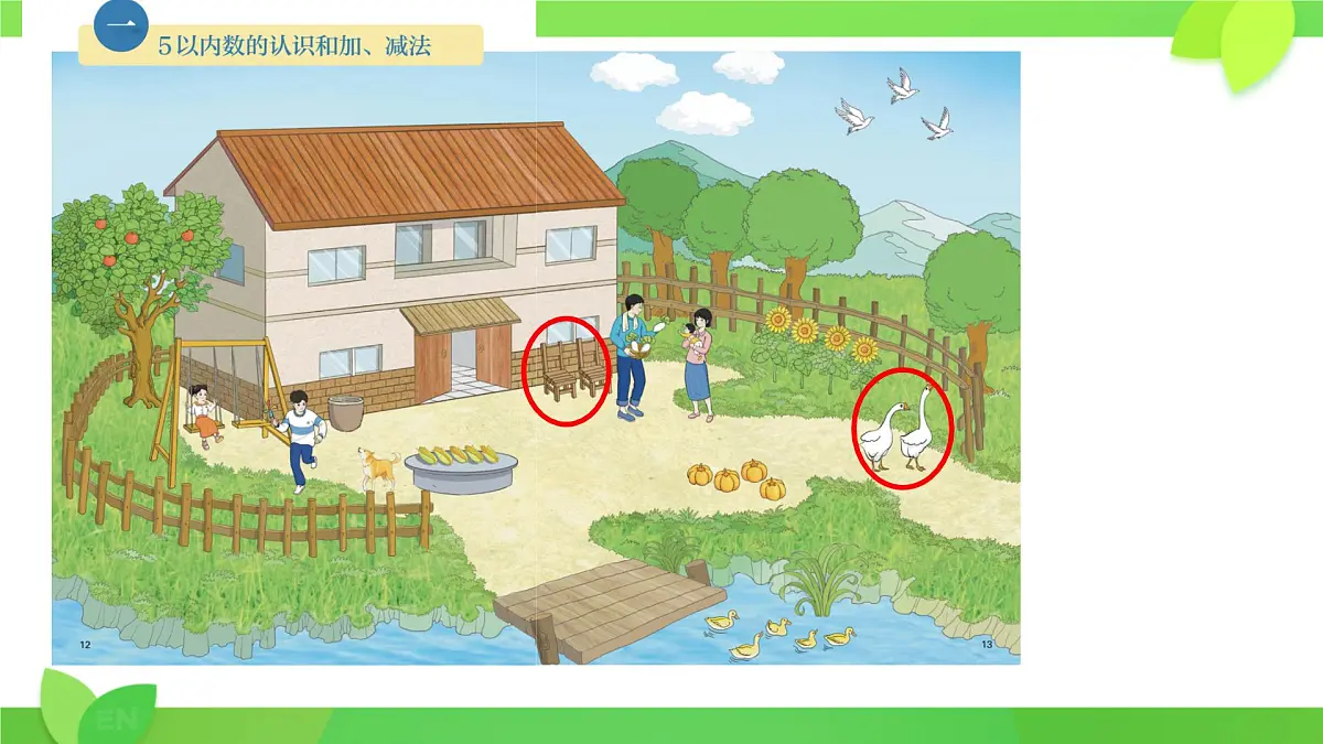 小学 数学 人教版(2024) 一年级上册(2024) 一 5以内数的认识和加、减法 1. 1~5的认识1~5的认识 课件第6页