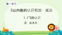 人教版(2024)一年级上册(2024)1~5的认识集体备课课件ppt