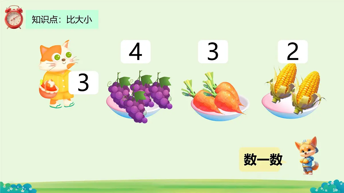 小学 数学 人教版(2024) 一年级上册(2024) 一 5以内数的认识和加、减法 1. 1~5的认识比大小 课件第7页