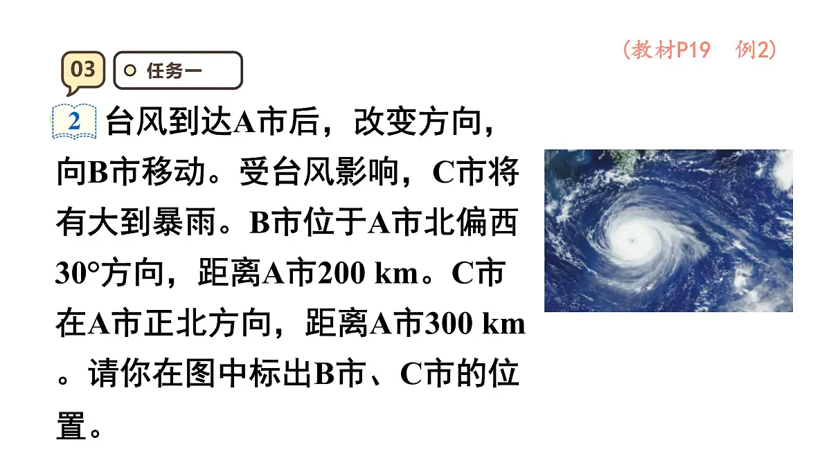 2.2 标出物体的位置 课件 人教版 六年级上册数学第7页