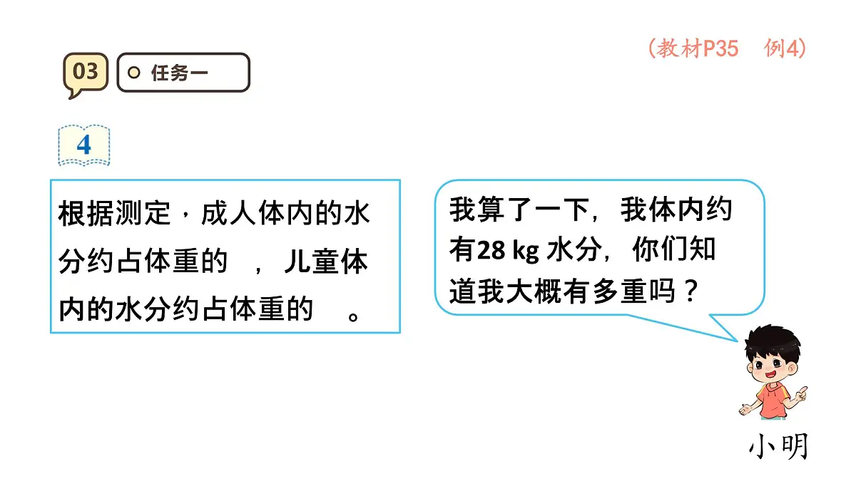 3.5 解决问题(1) 课件人教版 六年级上册数学第6页