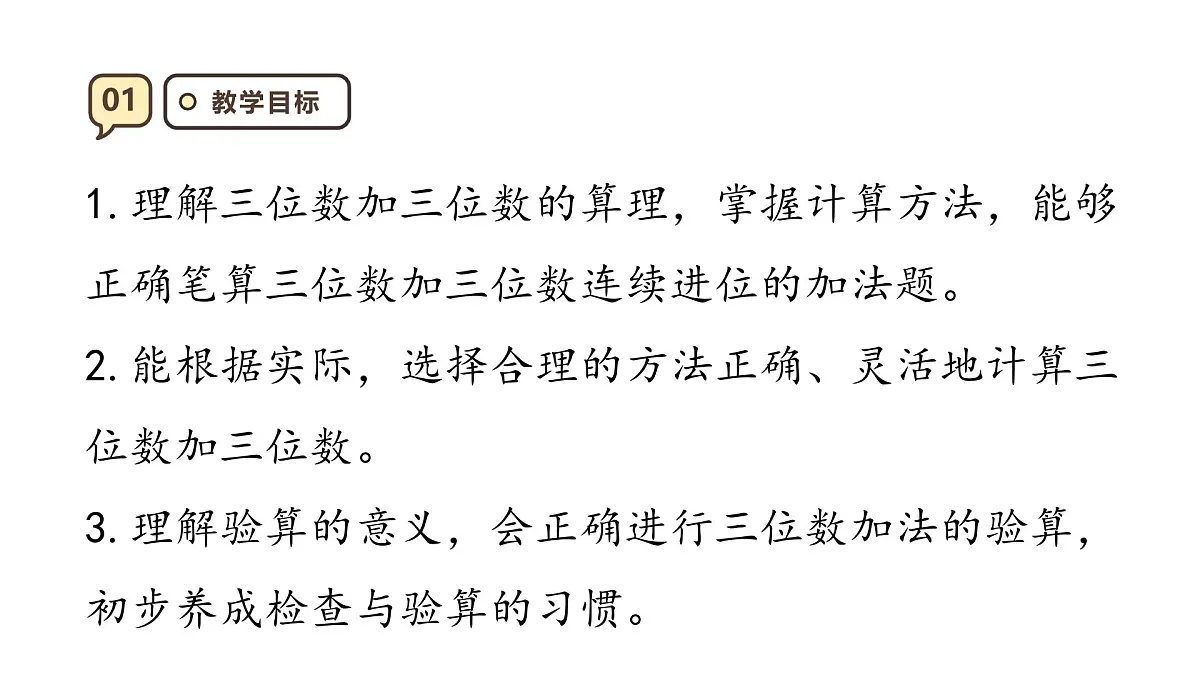 4.2《三位数加三位数2)》课件-2025-2026学年三年级上册数学人教版第3页