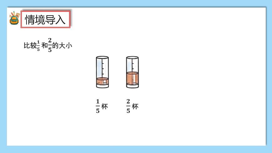 （2025新教材）人教版小學(xué)數(shù)學(xué)三年級(jí)上冊(cè)6.3《簡(jiǎn)單分?jǐn)?shù)的大小比較》PPT課件第2頁