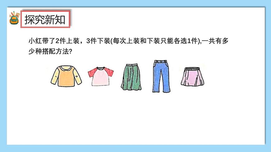 (2025新教材)人教版小學數(shù)學三年級上冊《數(shù)學廣角——搭配問題》PPT課件第4頁