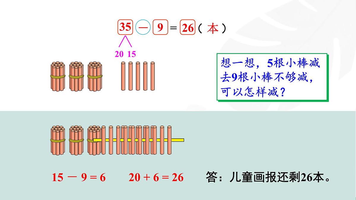 1.3 借阅图书 课件北师大版数学二年级上册第6页