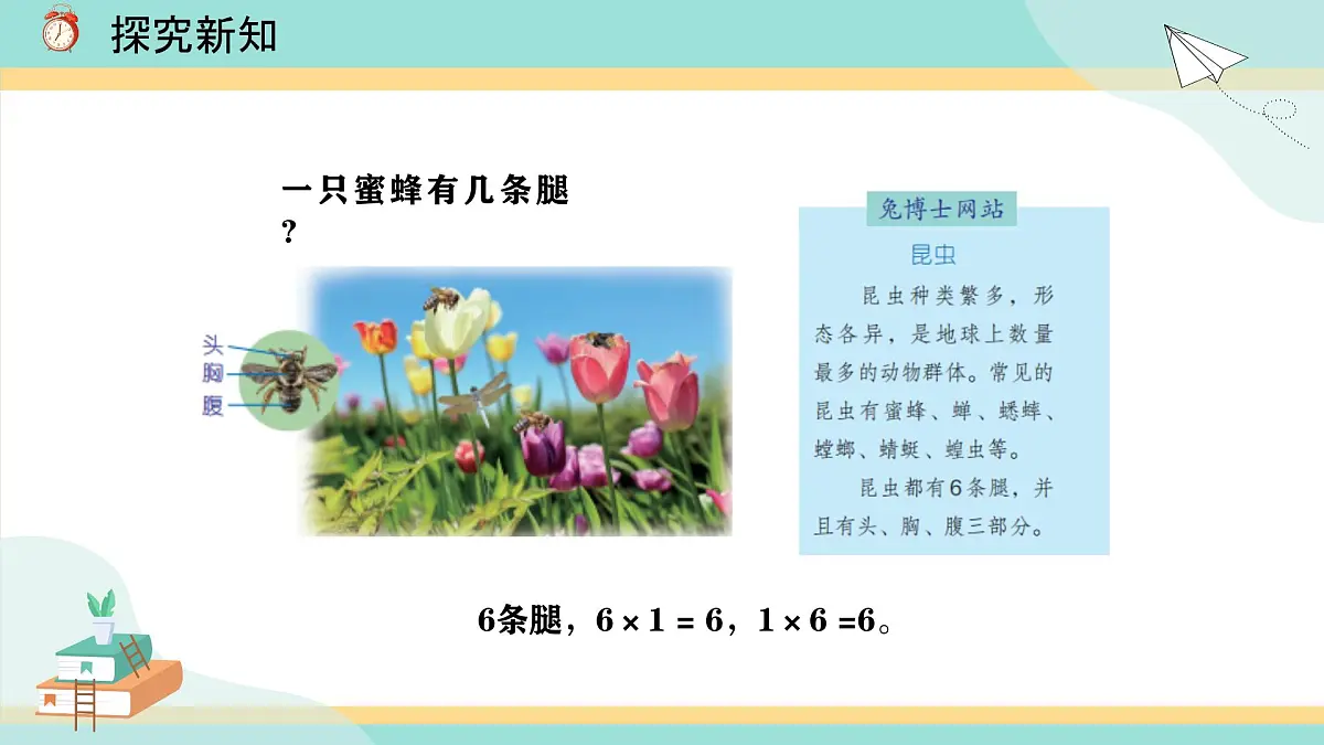 冀教版小学二年级数学第三单元(乘法口诀)4《6-9的乘法口诀-6的乘法口诀》第6页