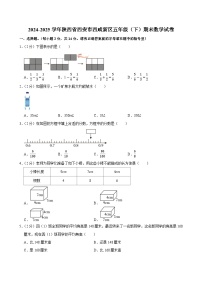 2024-2025学年陕西省西安市西咸新区五年级（下）期末数学试卷