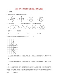 2025年（小升初）六年级下学期数学专项练习—图形与变换【附答案】