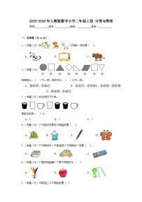 小学数学人教版（2024）二年级上册（2024）一 分类与整理一课一练
