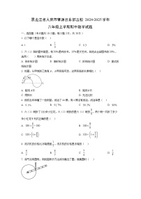 黑龙江省大庆市肇源县东部五校2024-2025学年六年级上学期期中数学试卷(学生版)