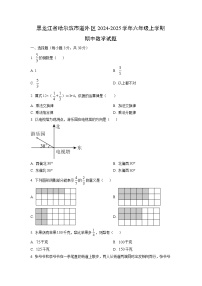 黑龙江省哈尔滨市道外区2024-2025学年六年级上学期期中数学试卷（学生版）
