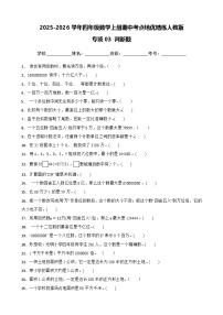 四上（期中考点培优）专项03 判断题-2025-2026学年四年级数学上册期中考点培优精练人教版（含答案解析）