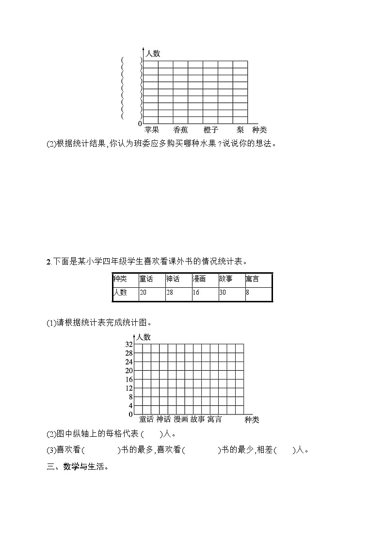 2025-2026学年人教版四年级数学上册 第7、8单元综合训练(含答案)第2页