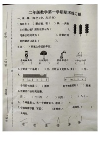河北省廊坊市霸州市2024-2025学年二年级上学期1月期末数学试题