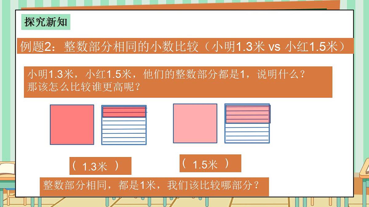 2026年春西师版小学三年级下册数学第三单元(小数的初步认识)3.4《初步认识小数-生活中的小数-比高矮》课件第7页