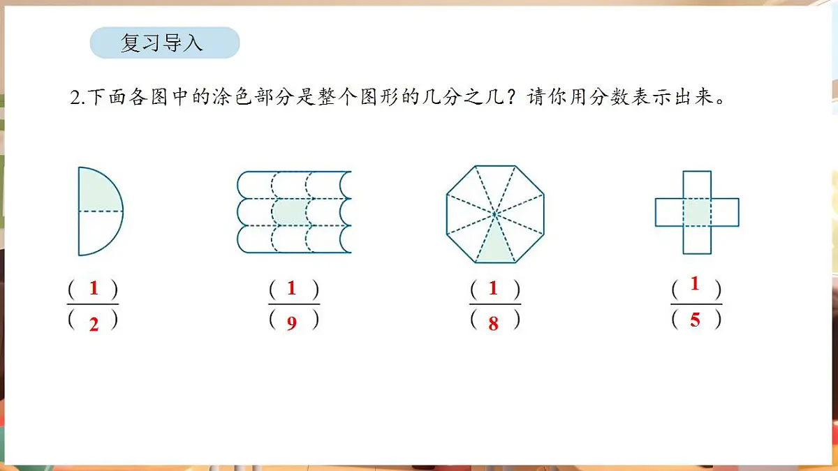 6.2 认识几分之几第3页