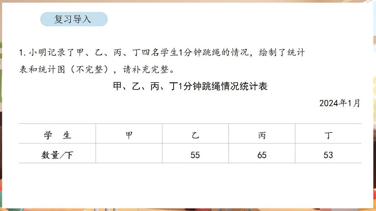 4.2 分段整理数据(课件)-2025-2026学年三年级下册数学苏教版第2页