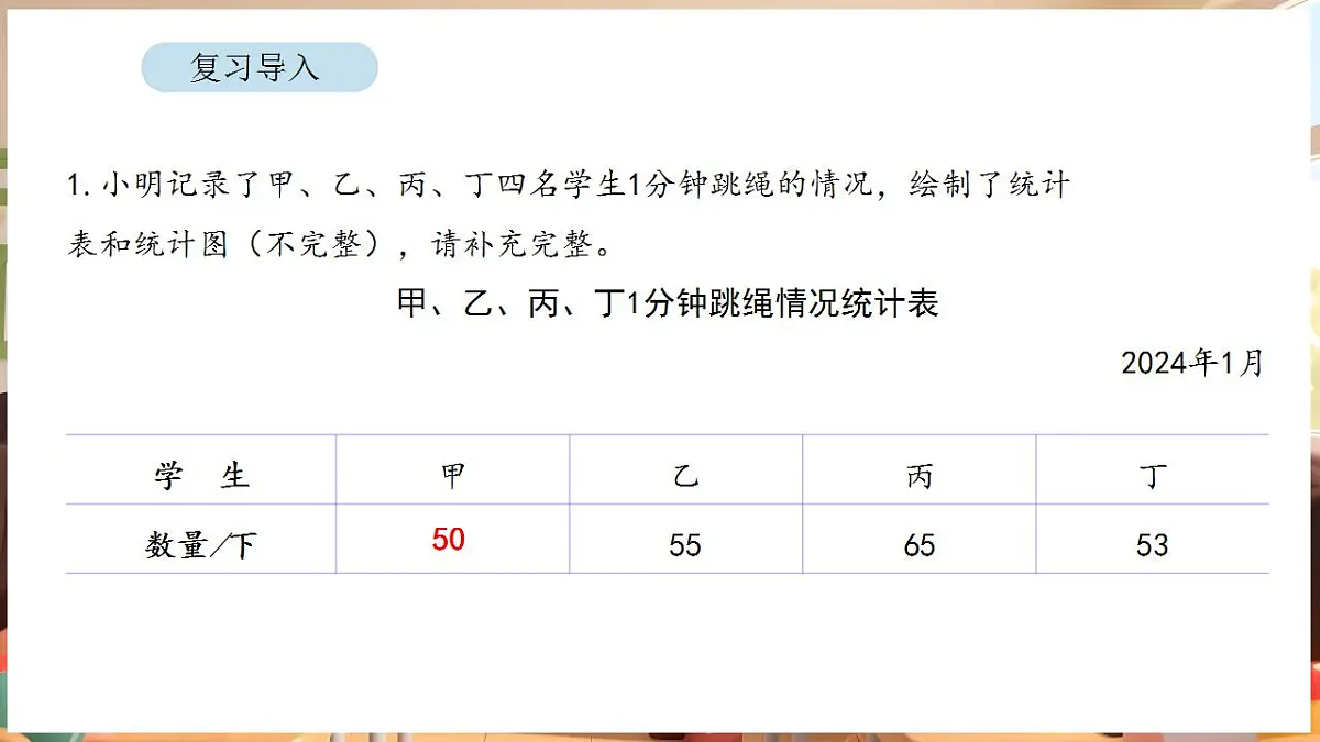 4.2 分段整理数据(课件)-2025-2026学年三年级下册数学苏教版第4页