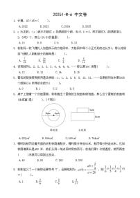 2025HMTC-I-W-6希望杯数学竞赛六年级中文卷(含答案)
