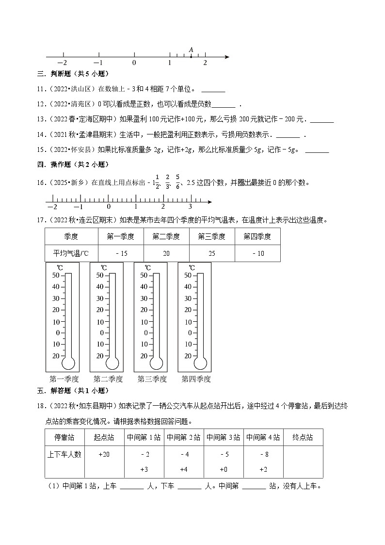 第1章单元测试(含解析)(练习-中等生)2025-2026学年小学数学六年级下册同步分层 人教版第2页