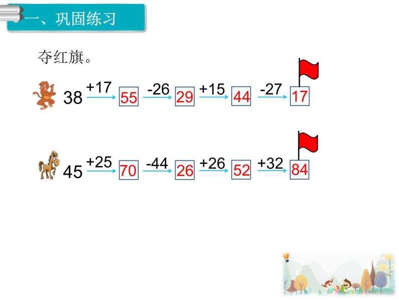 12《100以内的加法和减法 》第12课时 练习课 课件02