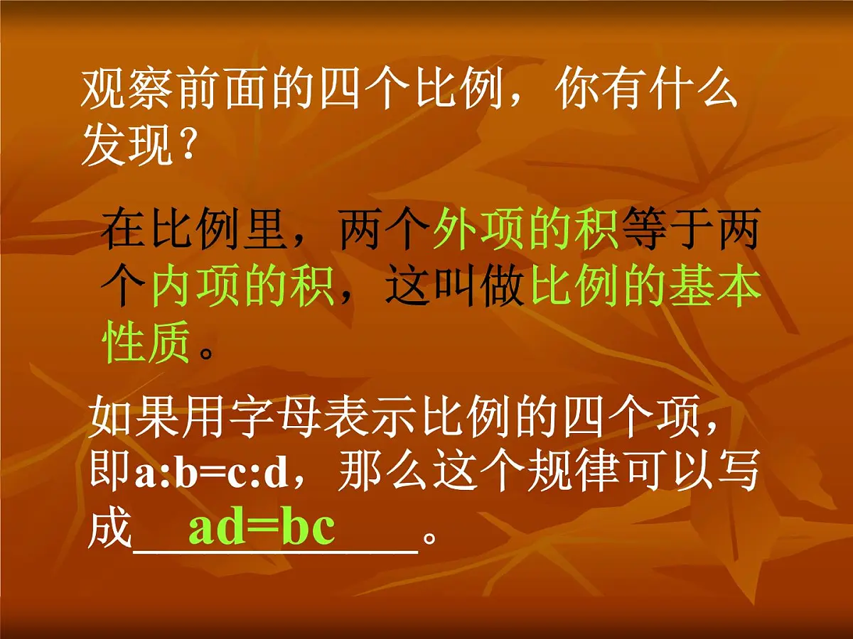 33 比例的基本性质第7页