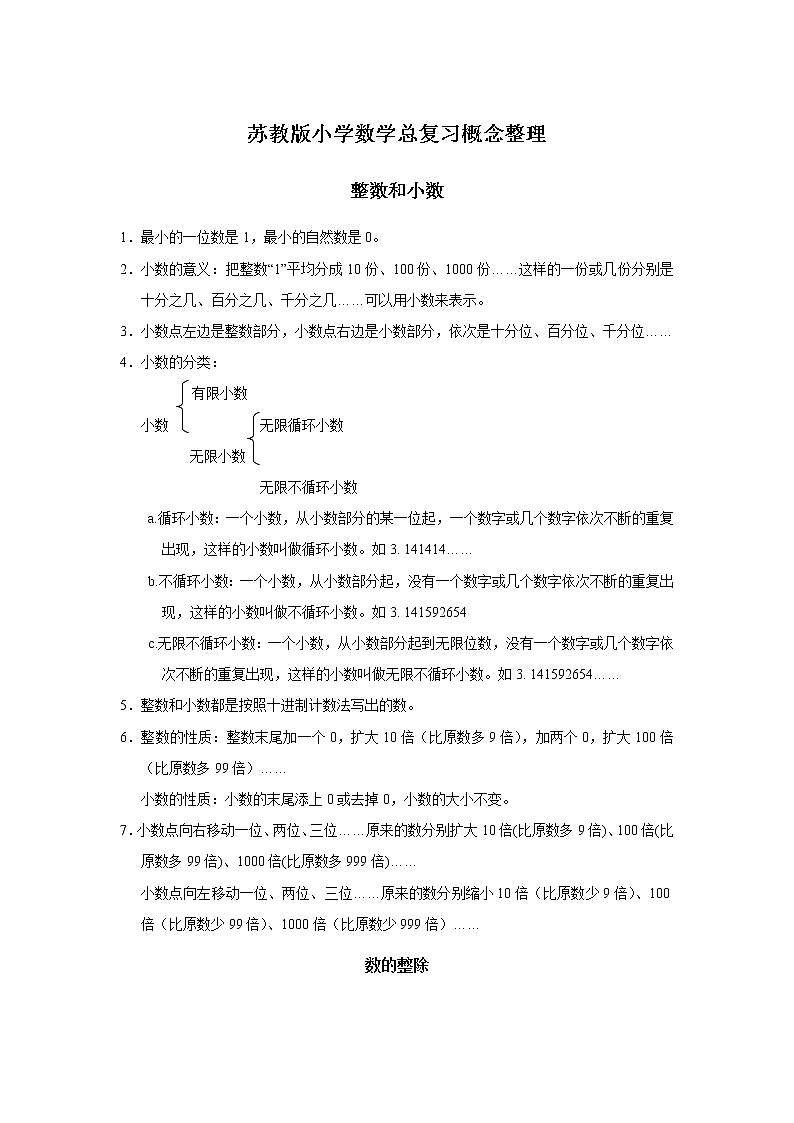 苏教版数学六年级下册数学提高卷样稿03