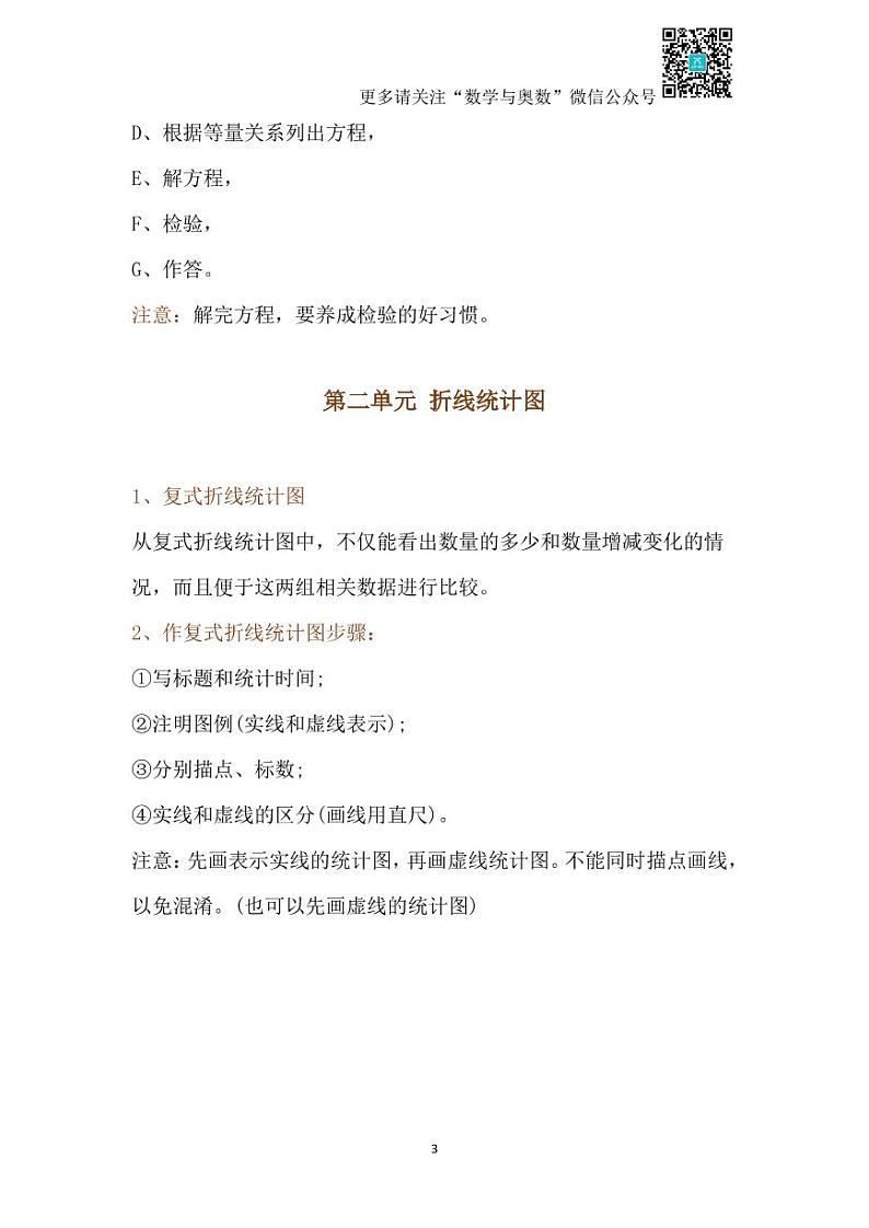 苏教版5年级下册数学知识点03