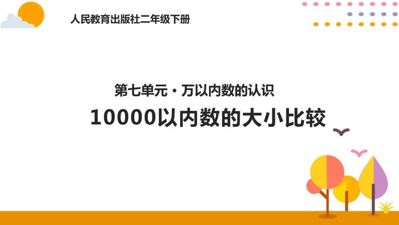 7.6  10000以内数的大小比较ppt课件01