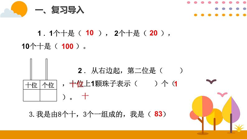 第3课时 读数、写数ppt课件 - 人教版数学一年级下第2页